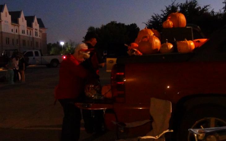 The St. Luke's Trunk-or-Treat was a hit (LIVE! photo by Cheyenne Benson)