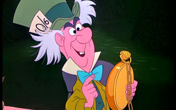 He seemed pretty crazy to me though (photo courtesy of alice-in-wonderland.net)