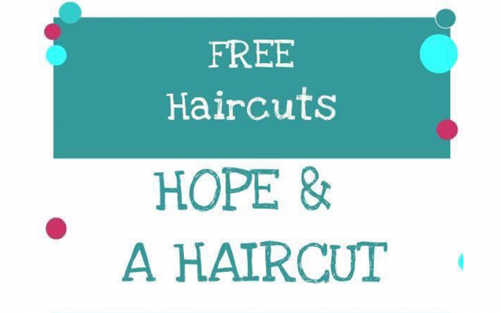 Hope and a Haircut will be held at the local Calvary Baptist Church