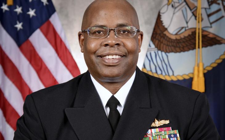 Admiral Eric Coy Young, an ASU alumnus, recently received his second star. (Contributed Photo/ASU)