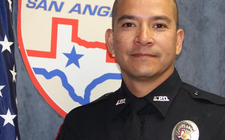 Albert Alvarez is the SAPD's Officer of the Month. (Contributed Photo/SAPD)