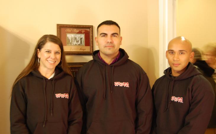 Jimmy Jones is the conductor of the Concho Express train that runs around the fairgrounds every year during rodeo. (LIVE! Photo by Chelsea Schmid)