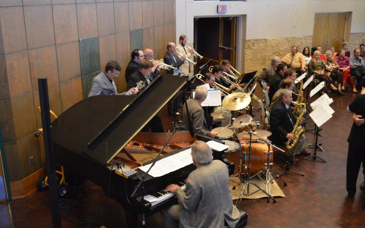 West Texas Jazz Orchestra performed at the SAMFA &quot;Play It Again&quot; concert series (LIVE! Photo by Lauren Lopez)