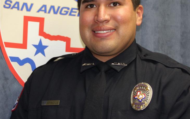 Richard Espinoza has been nominated September's officer of the month. (Contributed Photo/SAPD)