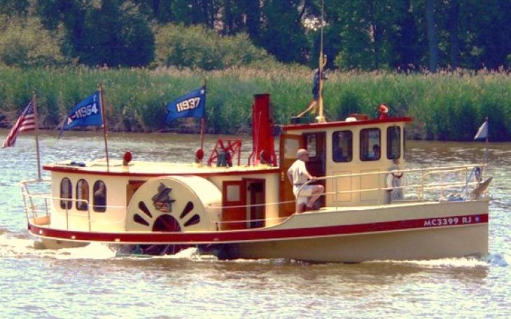 The steamboat Mack Fox proposes to bring to Lake Nasworthy as a touring boat for hire. Established Concho Cruises is opposed. (Contributed photo/Mack Fox)
