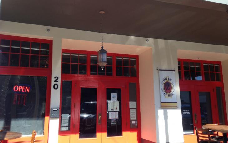 Zero One Ale House, located at 20 W. Beauregard, will soon be serving their own beer. (LIVE! Photo/Chelsea Reinhard)