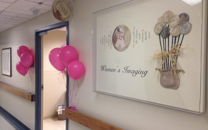 The internal entrance to the new Women's Imaging Center at Community Medical. (LIVE! Photo/Chelsea Reinhard)