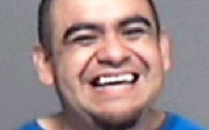 Jimmy Perez appears to be having a ball in his mugshot. (Contributed Photo/SAPD)
