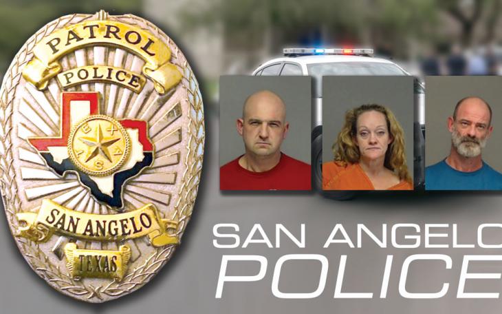San Angelo Police Department patrol badge.