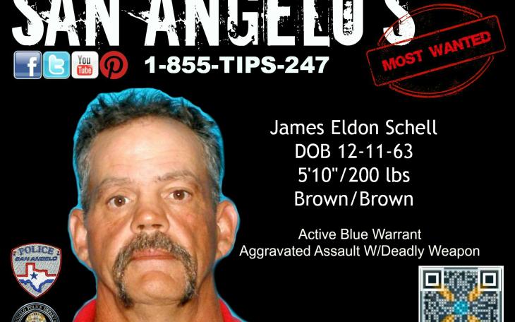 Tips are begin sought on the whereabouts of James Eldon Schell. (Photo courtesy of SAPD)