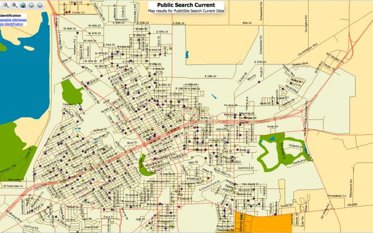 Some 171 San Angelo sex offenders are registered in the 76903 zip code. (Screenshot/DPS Sex Offender Registry)