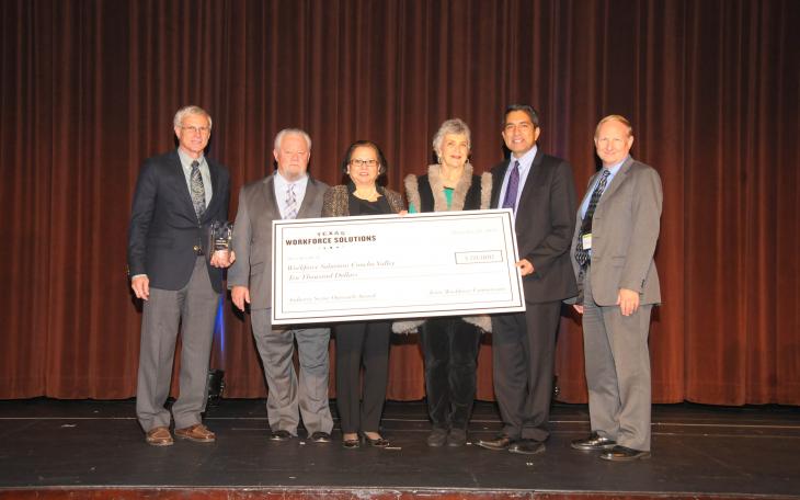 The West Texas Energy Consortium recently received the Industry Sector Outreach Award from the Texas Workforce Commission. (Contributed Photo/WTxEC)