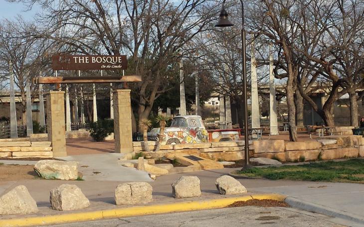 The Bosque on the Concho River (LIVE! photo by Amanda Henson)