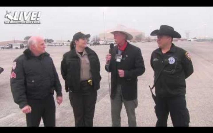Ed Blackburn meets the first responders who are keeping the 2014 San Angelo Rodeo safe. (LIVE! Photo/Ed Blackburn)