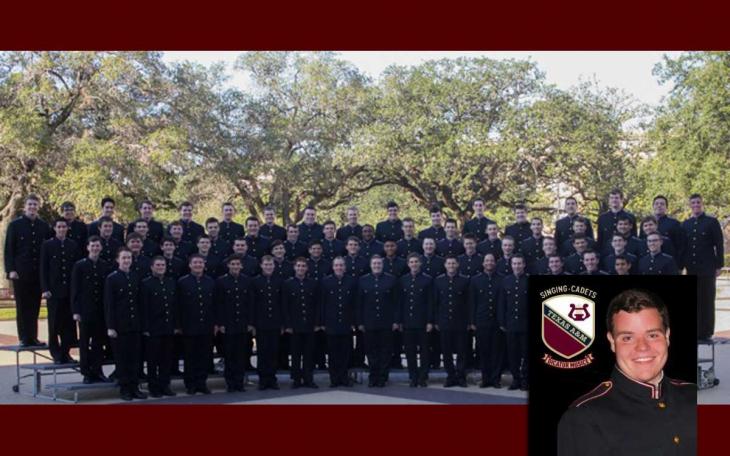 Judd Hatler of Ballinger is featured as a member of the Texas A&amp;amp;M Singing Cadets. (Contributed/Ballinger Aggie Moms)