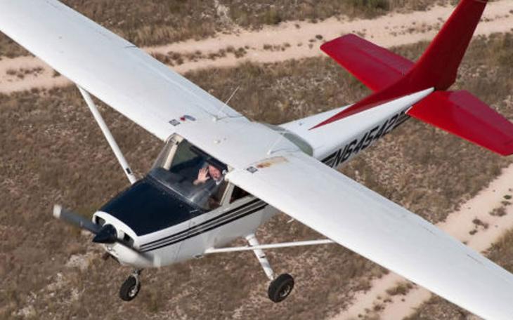 An American Patrols, Inc. Cessna 172 similar to the one that crashed today. (americalpatrols.com)