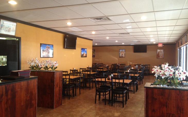 The interior of Ban Moon, a Lao-Thai restaurant that opened on Feb. 25. (LIVE! Photo/Chelsea Reinhard)