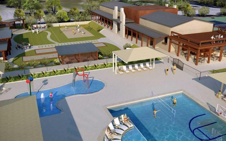 An artist rendering of planned improvements at Bentwood. (Contributed, John Tufts)