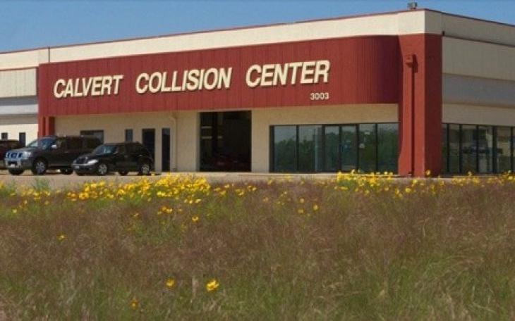 Business is booming in paint and body after the ice storm and deer. (Photo courtesy of calvertcollision.com)