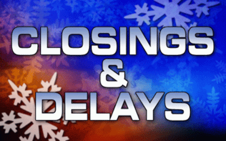 Weather closings and delays