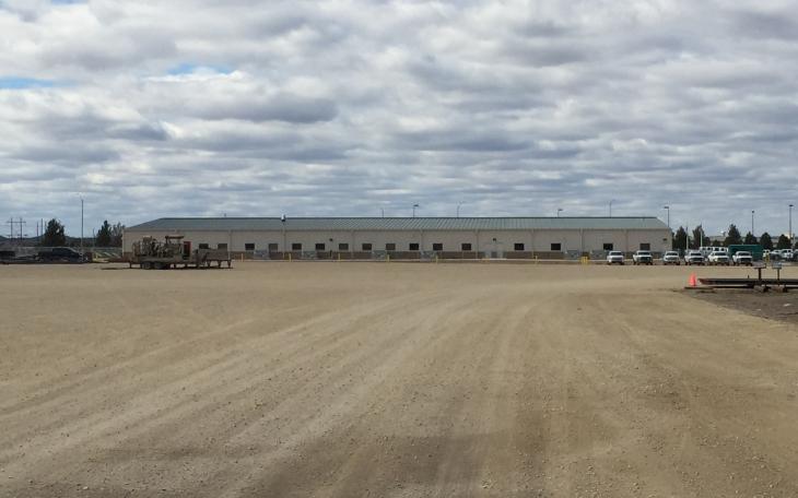 Devon Energy&amp;#039;s new facility on Link Road, just of Old Christoval Road. (LIVE! Photo/Joe Hyde)