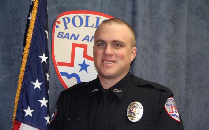 Tony Dietz has been nominated SAPD's Officer of the Month. (Contributed Photo/SAPD)