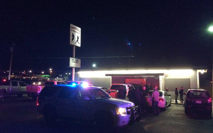 Aggravated assault at Fiddlestrings Sports Bar on Nov. 26, 2014. (LIVE! Photo/John Basquez)