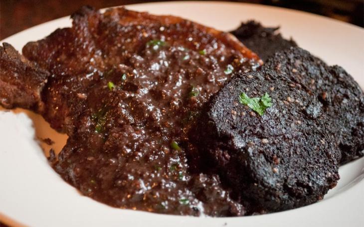 Black pudding. It's as bad as it sounds. (Photo courtesy of foodloversdiary.com)