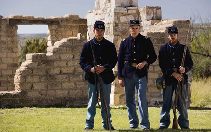 Fort Lancaster near Sheffield, Texas. (Contributed, THC)
