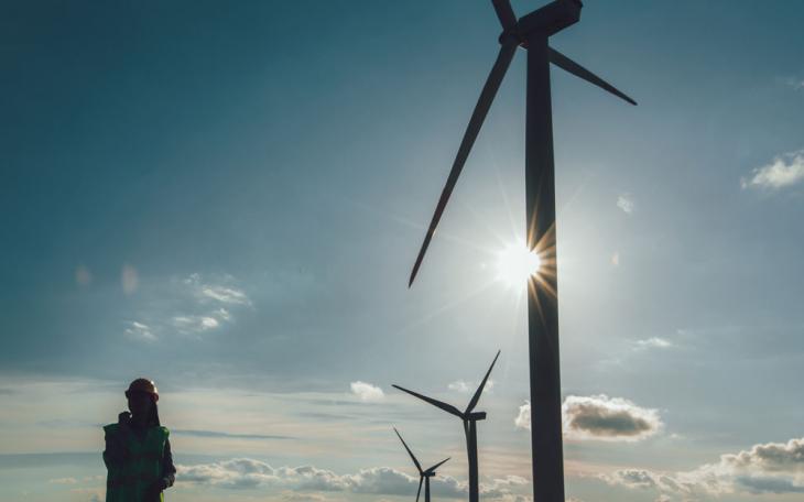 Wind Turbine photo from windpowerengineering.com