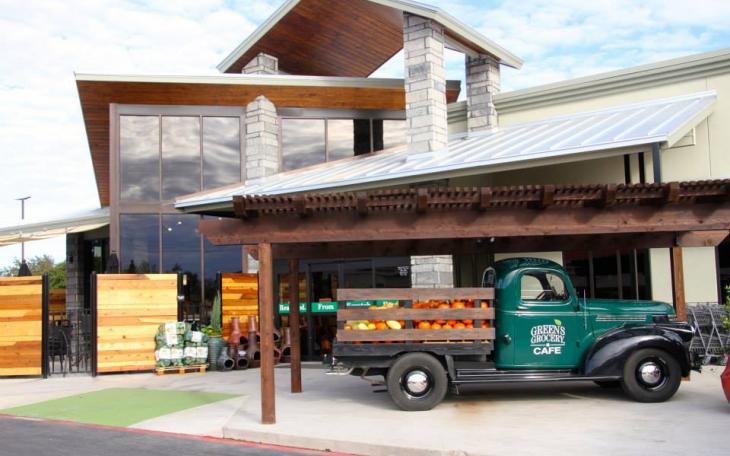 The Green's Grocery storefront. (Photo/Facebook)