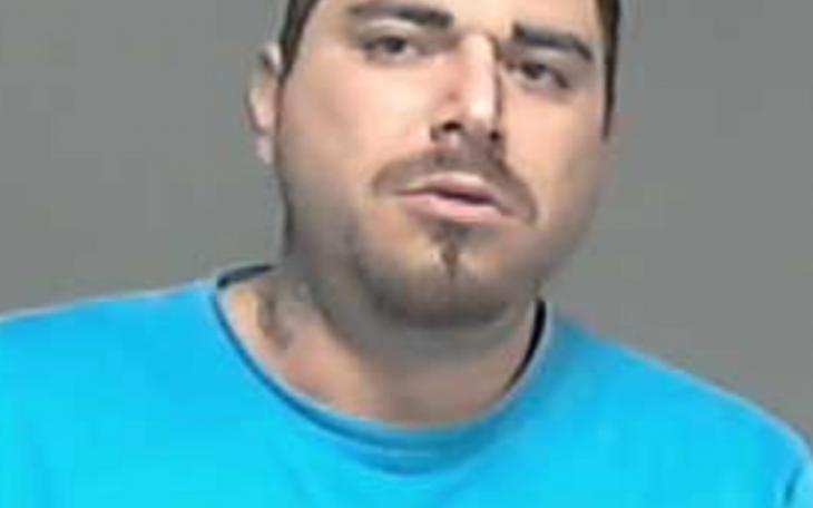 Adam Herrera was busted with a pound of pot after a speeding violation. (Photo/TGCJ)