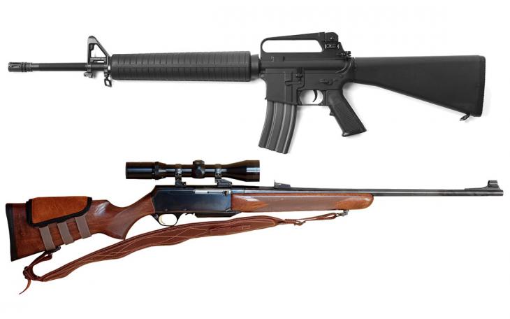 Semi-automatic weapons. (LIVE! Photo/Archive)