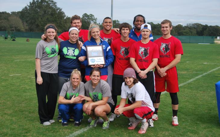The IM Legends flag football team. (Contributed Photo/ASU)