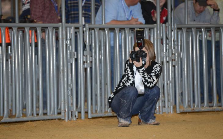 Katina Costerisan photographs livestock all over the nation. (Photo courtesy of Katina Costerisan)