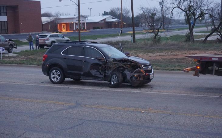 Knickerbocker Crash Caught on Video Tape on March 20, 2015. (LIVE! Photo/John Basquez)