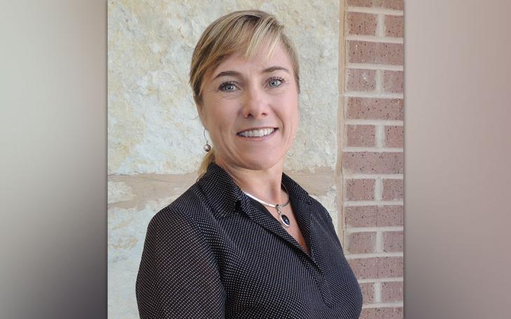 laura Lee Lewis in a 2018 photo when she accepted the position with Senator Charles Perry's office.