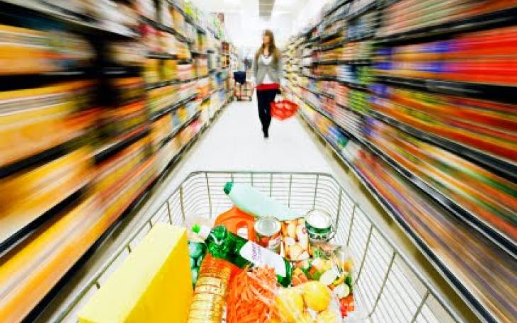 Grocery shopping is madness these days. (Photo courtesy of lovethatmax.com)