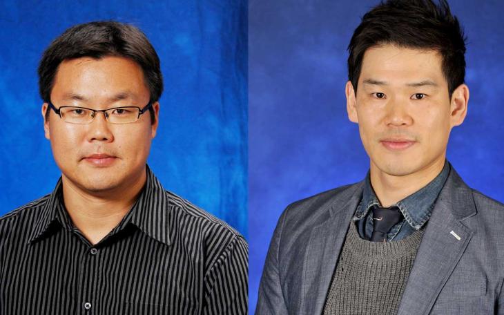 Dr. Younghyeon Bae, Angelo State University’s first-ever post-doctoral fellow, and Dr. Mansoo Ko of the ASU physical therapy faculty. (contributed/ASU)