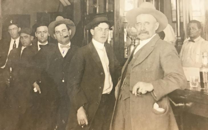 Thomas McCloskey, owner of the Arc Light Saloon circa 1890s.