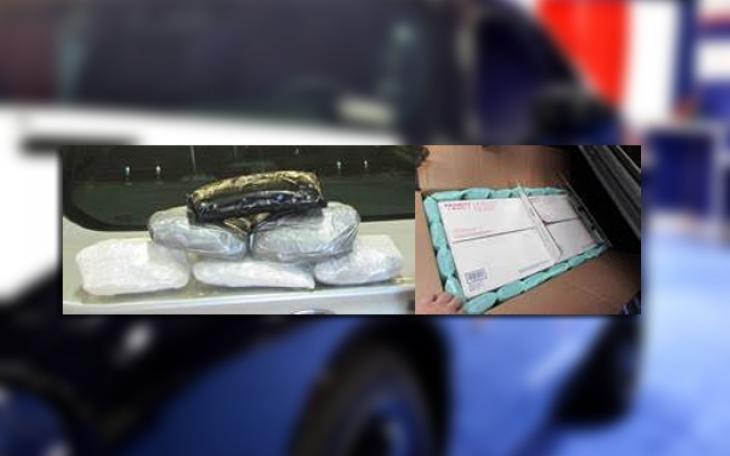 TxDPS seized over 18 pounds in meth during a traffic stop. (Photo/DPS)