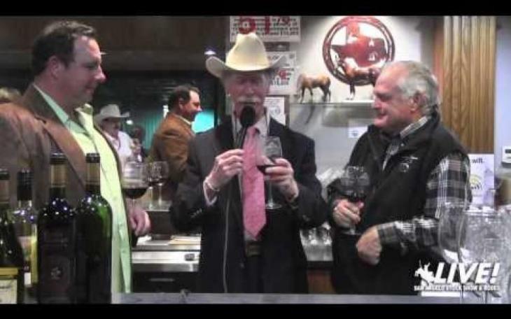 Wine tasting at the 2014 San Angelo Stock Show and Rodeo (LIVE! Photo/Ed Blackburn)