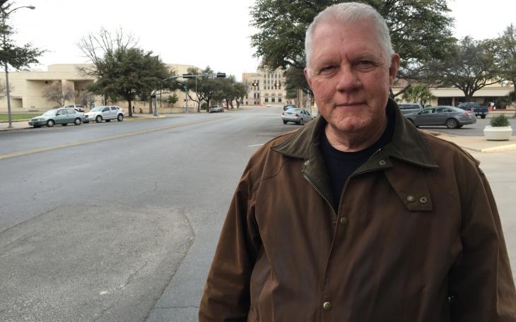 Home builder David Nowlin filed to oppose Mayor Dwain Morrison to be San Angelo&amp;#039;s next mayor. (LIVE! Photo/Joe Hyde)