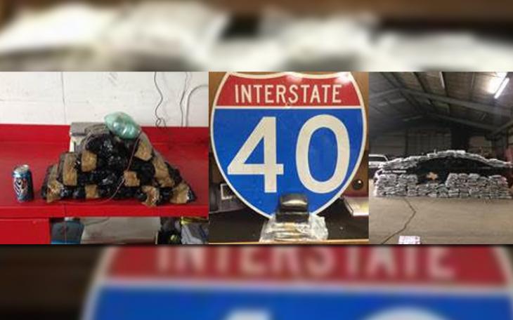 The DPS seized over $33 million in drugs in the panhandle in 2014. (Photos/DPS)