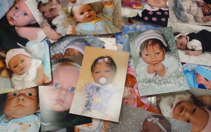 Wendy Resnikoff has made nearly 100 reborn dolls over the past decade with an emphasis on realism. (LIVE! Photo/Chelsea Reinhard)