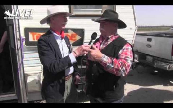 Lynn Donaho on the Santa Fe Trail Ride (LIVE! Photo/Lynn Donaho)