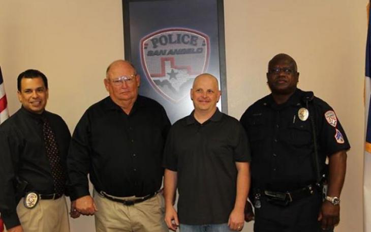 Tim Vasquez, Mike McAlpine, James Halfast and Mike Peterson. (Contributed Photo/SAPD)