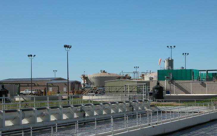 San Angelo's water treatment plant