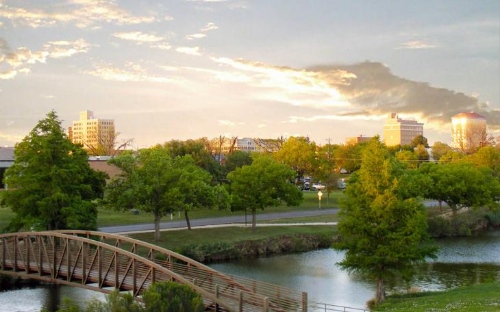 The Concho River in San Angelo. (contributed/John Tufts)