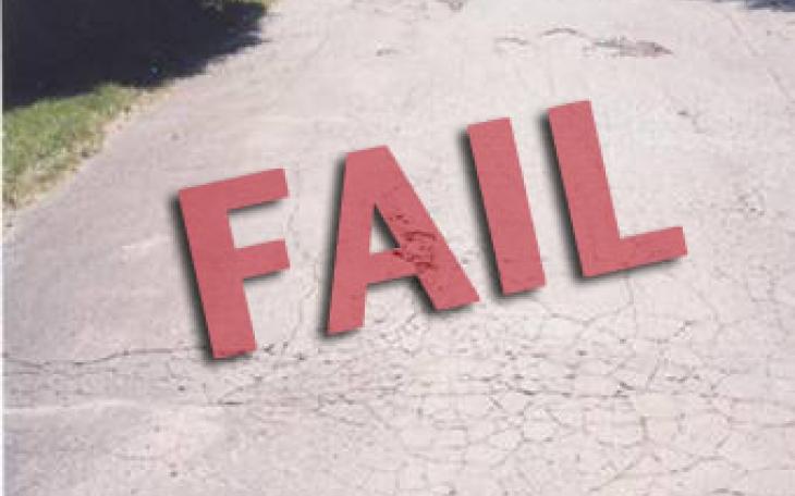 September's seal coat project has been the cause of several complaints. (Photo courtesy of slurrycoat.com)